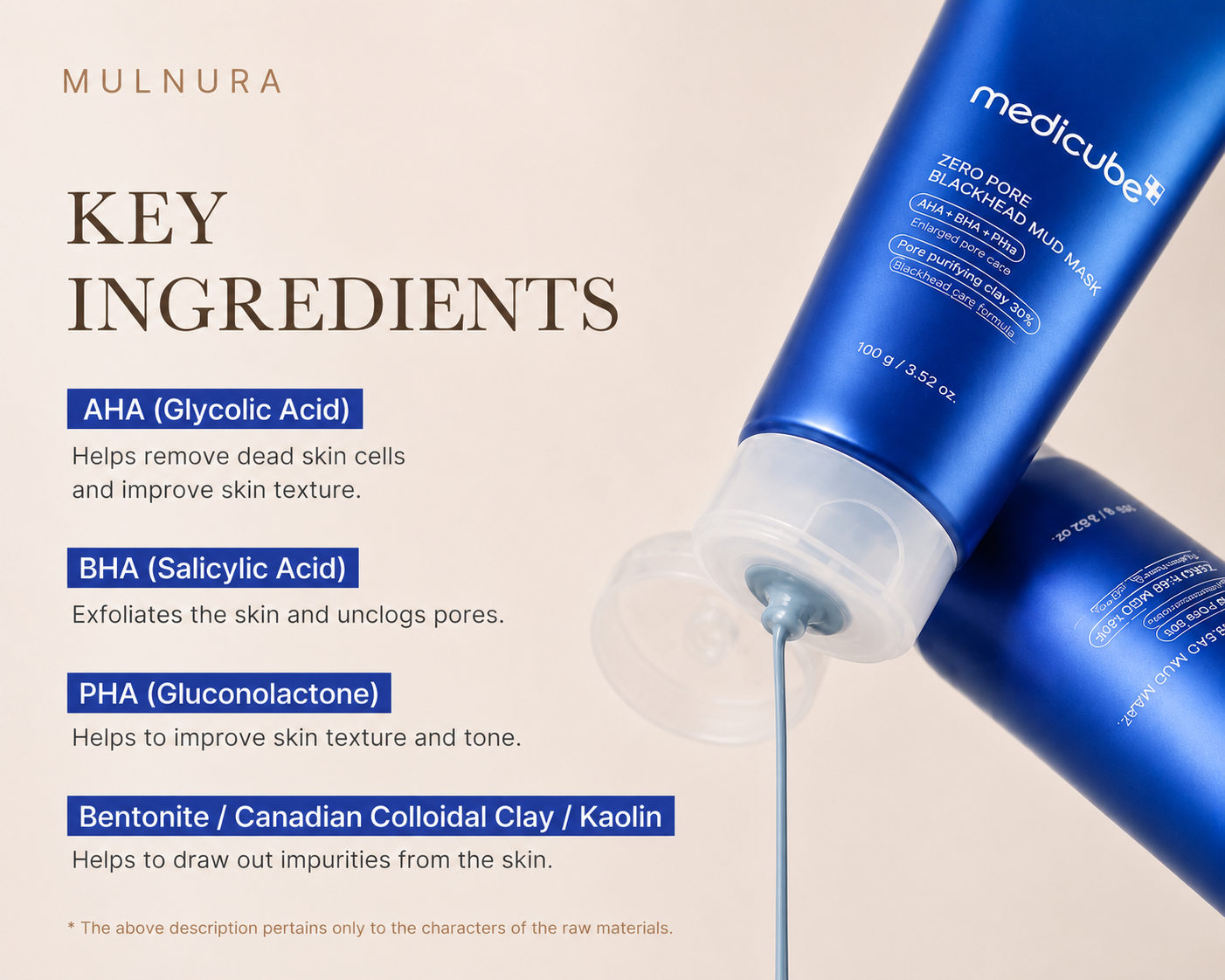 Medicube Pore Purifying Duo Set | Zero Pore Blackhead Deep Pore Cleansing Oil + Zero Pore Blackhead Mud Mask