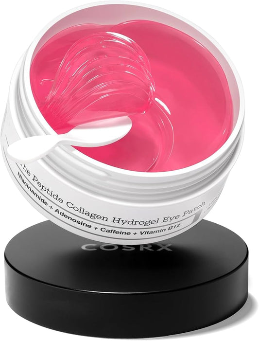 COSRX Renewal & Radiance Duo Set | Peptide Collagen Hydrogel Eye Patch + Advanced Snail Peptide Eye Cream