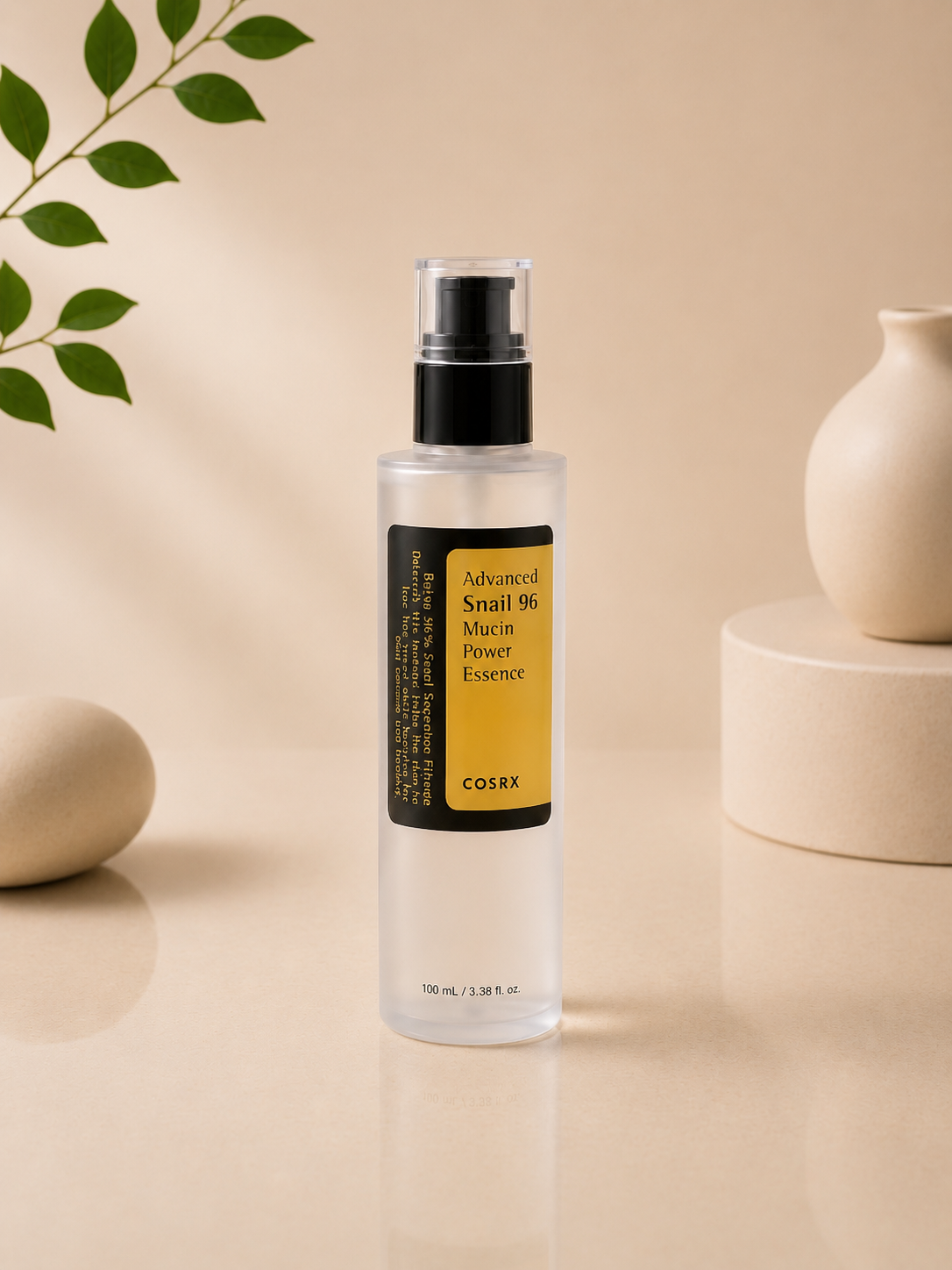 COSRX Glass Skin Essentials Duo Set | Low Ph Cleansing Gel + Advanced Snail 96 Mucin Power Essence Duo Set