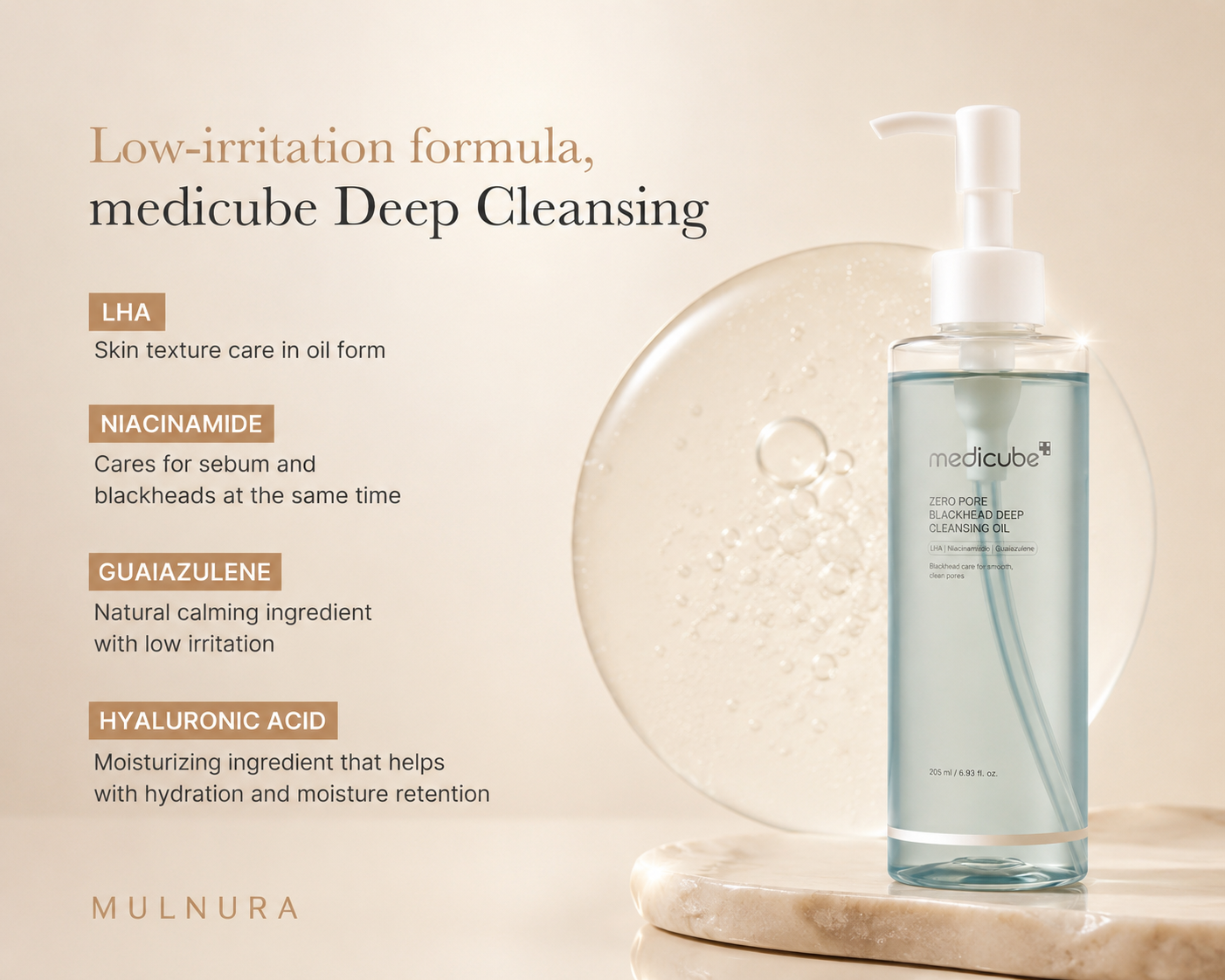 Medicube Pore Purifying Duo Set | Zero Pore Blackhead Deep Pore Cleansing Oil + Zero Pore Blackhead Mud Mask