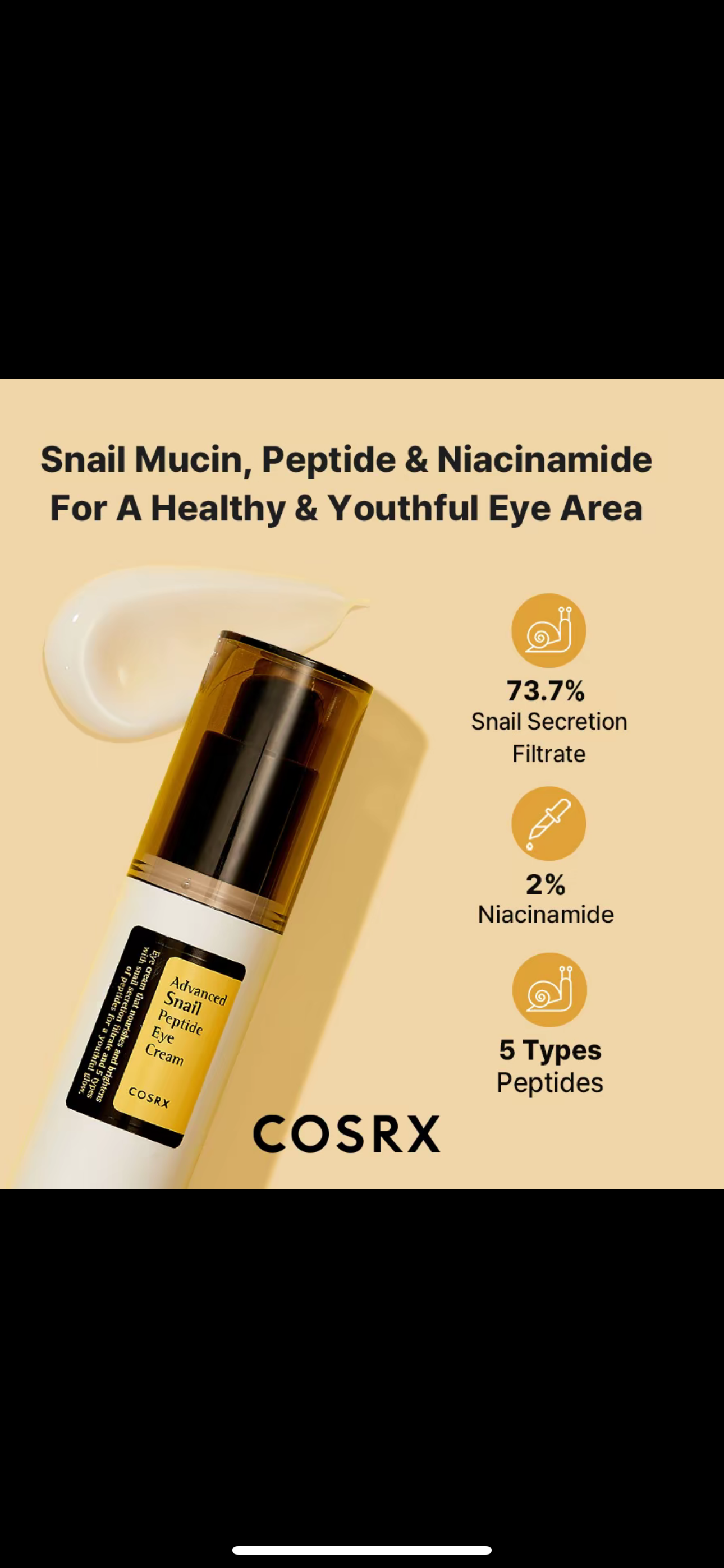 COSRX Renewal & Radiance Duo Set | Peptide Collagen Hydrogel Eye Patch + Advanced Snail Peptide Eye Cream
