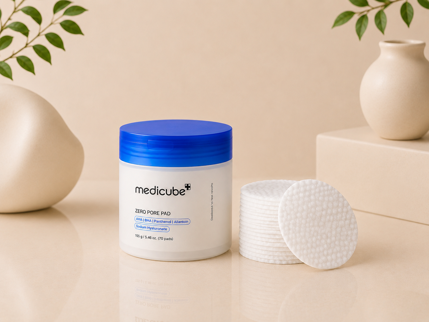 Medicube Glow Up Duo Set | Zero Pore Pads + Collagen Jelly Cream