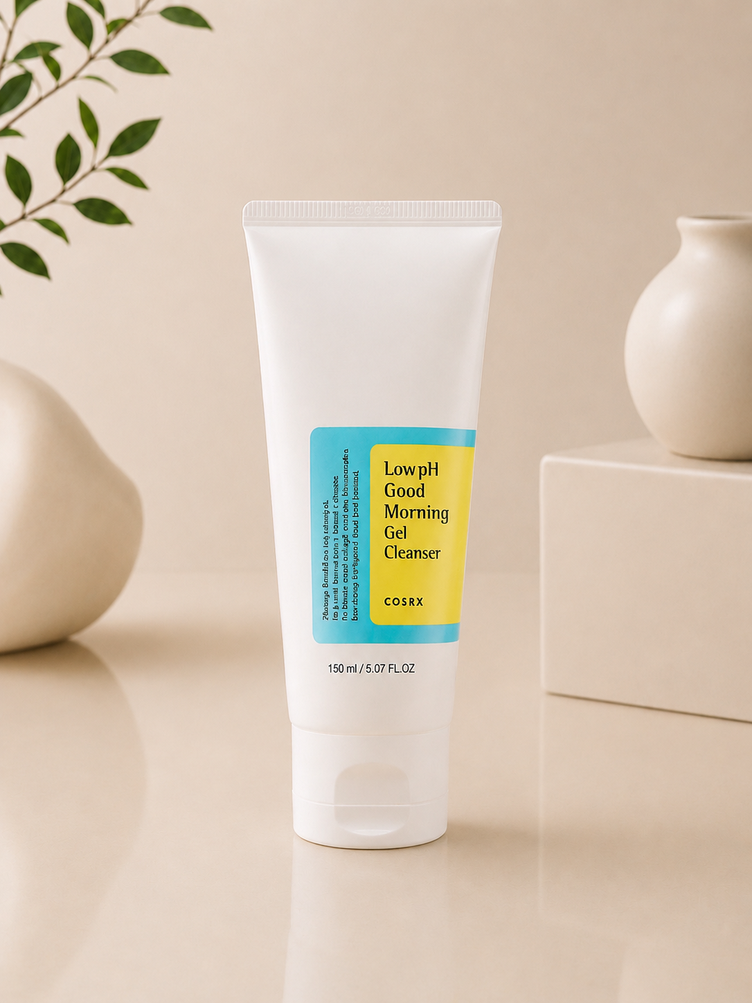 COSRX Glass Skin Essentials Duo Set | Low Ph Cleansing Gel + Advanced Snail 96 Mucin Power Essence Duo Set